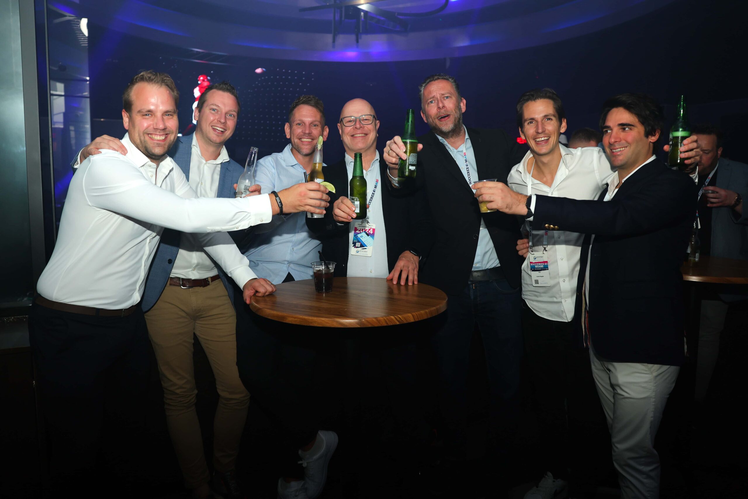 Soccerex - Social Event HOLLYWOOD, FLORIDA - NOVEMBER 13: Images from Soccerex Social Event at Seminole Hard Rock Hotel & Casino Hollywood on November 13, 2024 in Hollywood, Florida. (Photo by Megan Briggs/Getty Images for Soccerex)