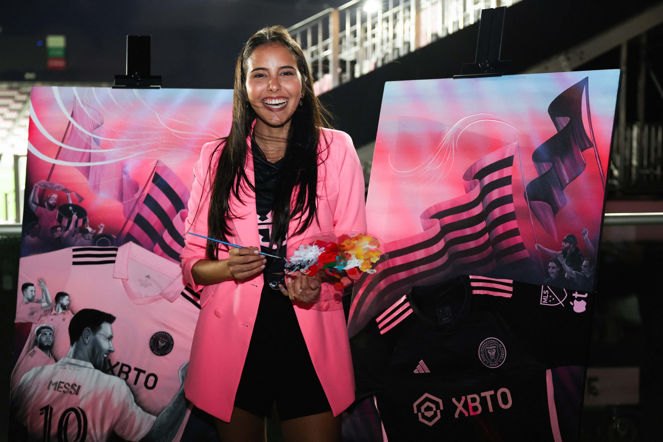 Soccerex - Social Event HOLLYWOOD, FLORIDA - NOVEMBER 12: Images from Soccerex social event at Chase Stadium on November 12, 2024 in Fort Lauderdale, Florida. (Photo by Megan Briggs/Getty Images for Soccerex)