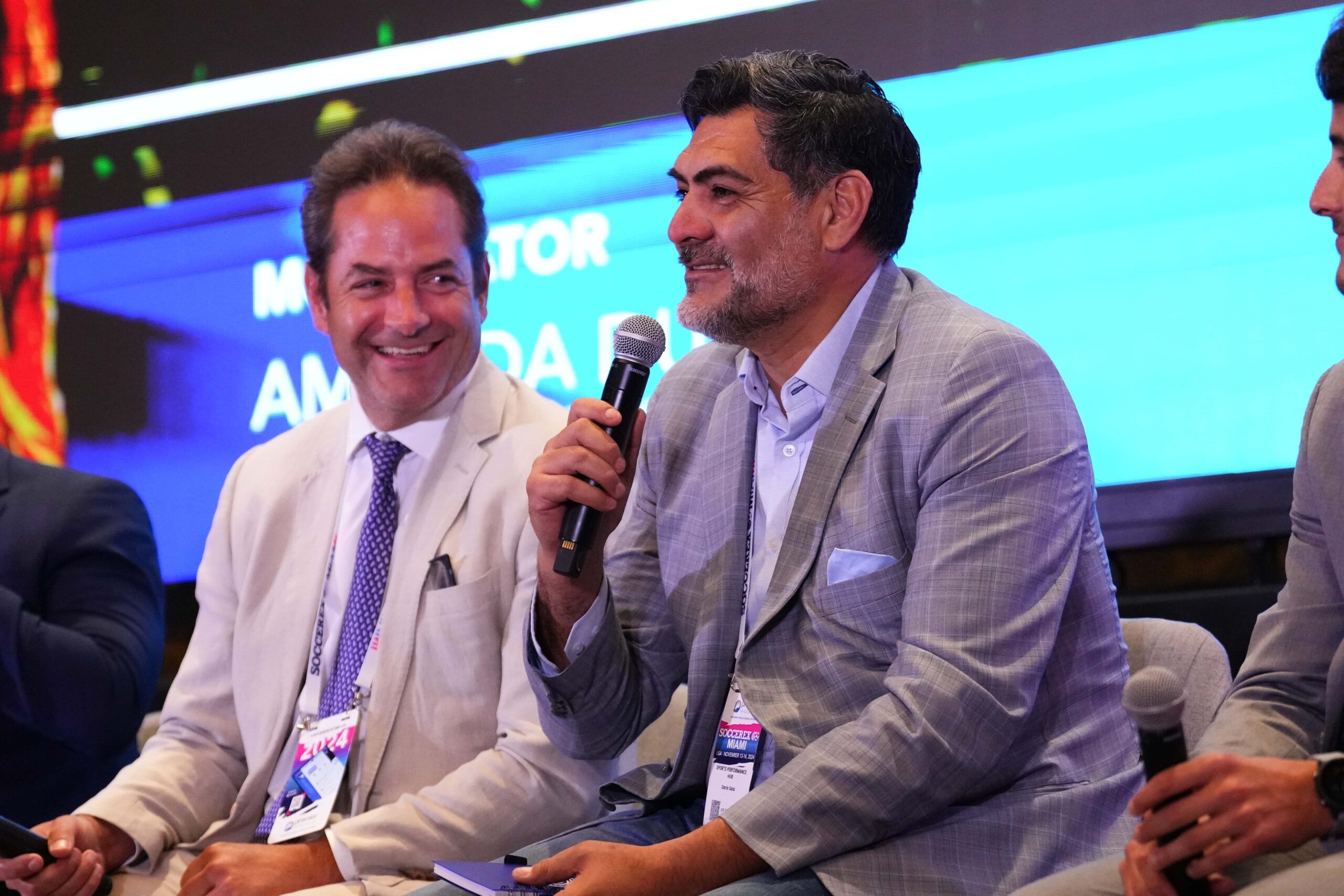 Soccerex - Conference HOLLYWOOD, FLORIDA - NOVEMBER 14: Day two of SoccerX conference at Seminole Hard Rock Hotel & Casino Hollywood on November 14, 2024 in Hollywood, Florida. (Photo by Rich Storry/Getty Images for Soccerex)