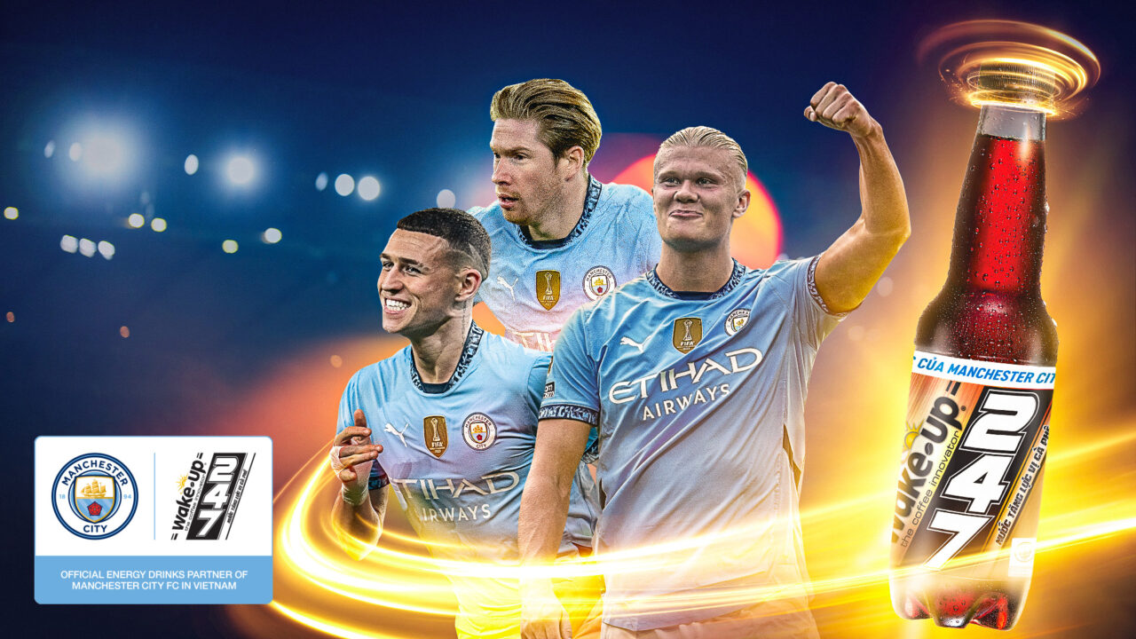 Manchester City announces regional partnership with energy drink brand Wake-UP 247